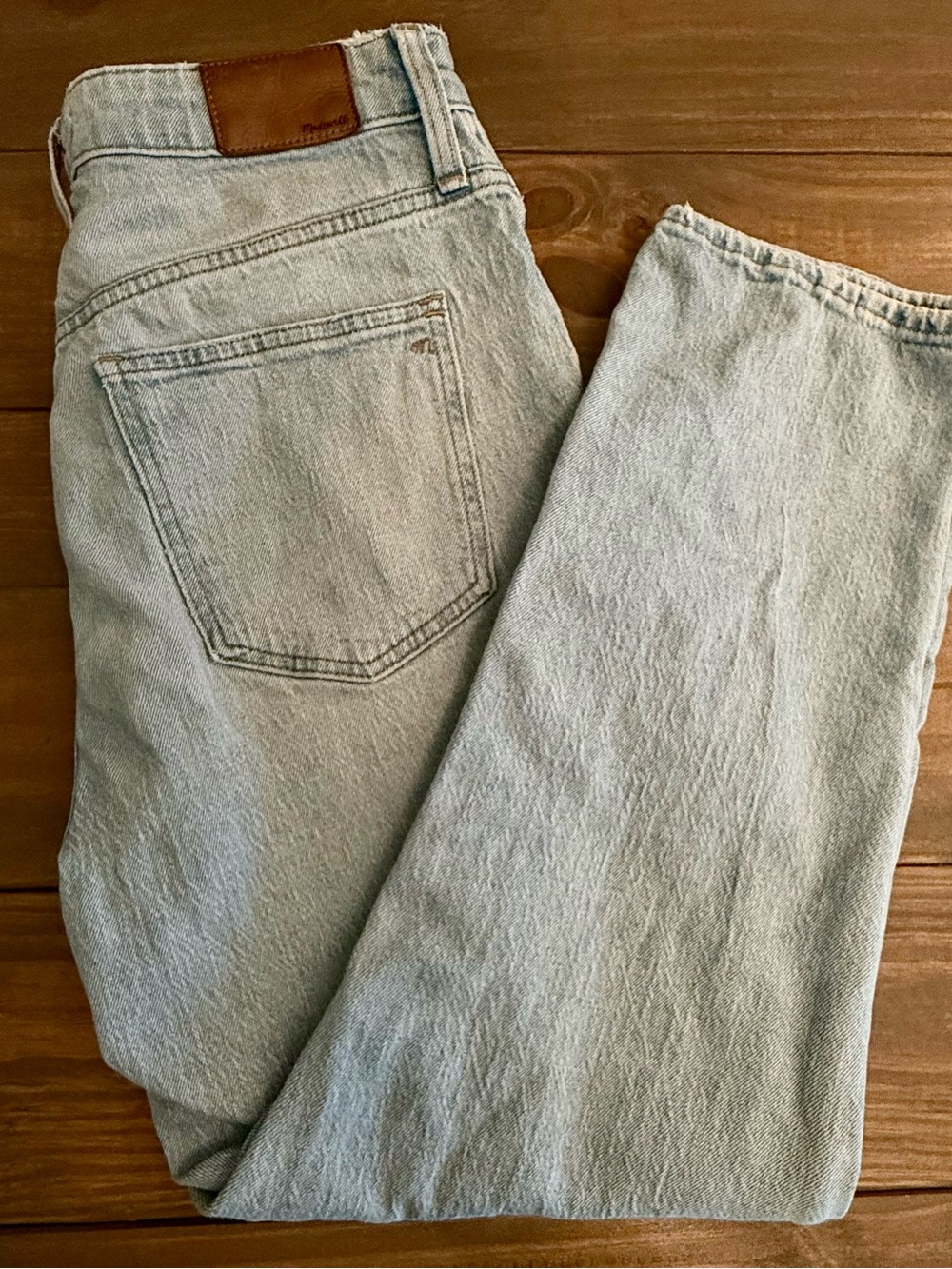 Madewell curvy perfect vintage Straight-Leg Jeans